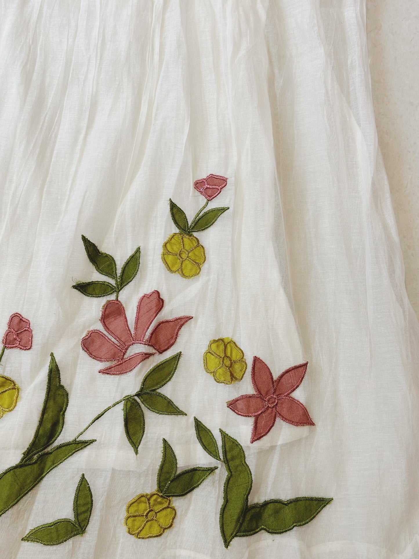 Snow White Mul Chanderi with duppata Suit