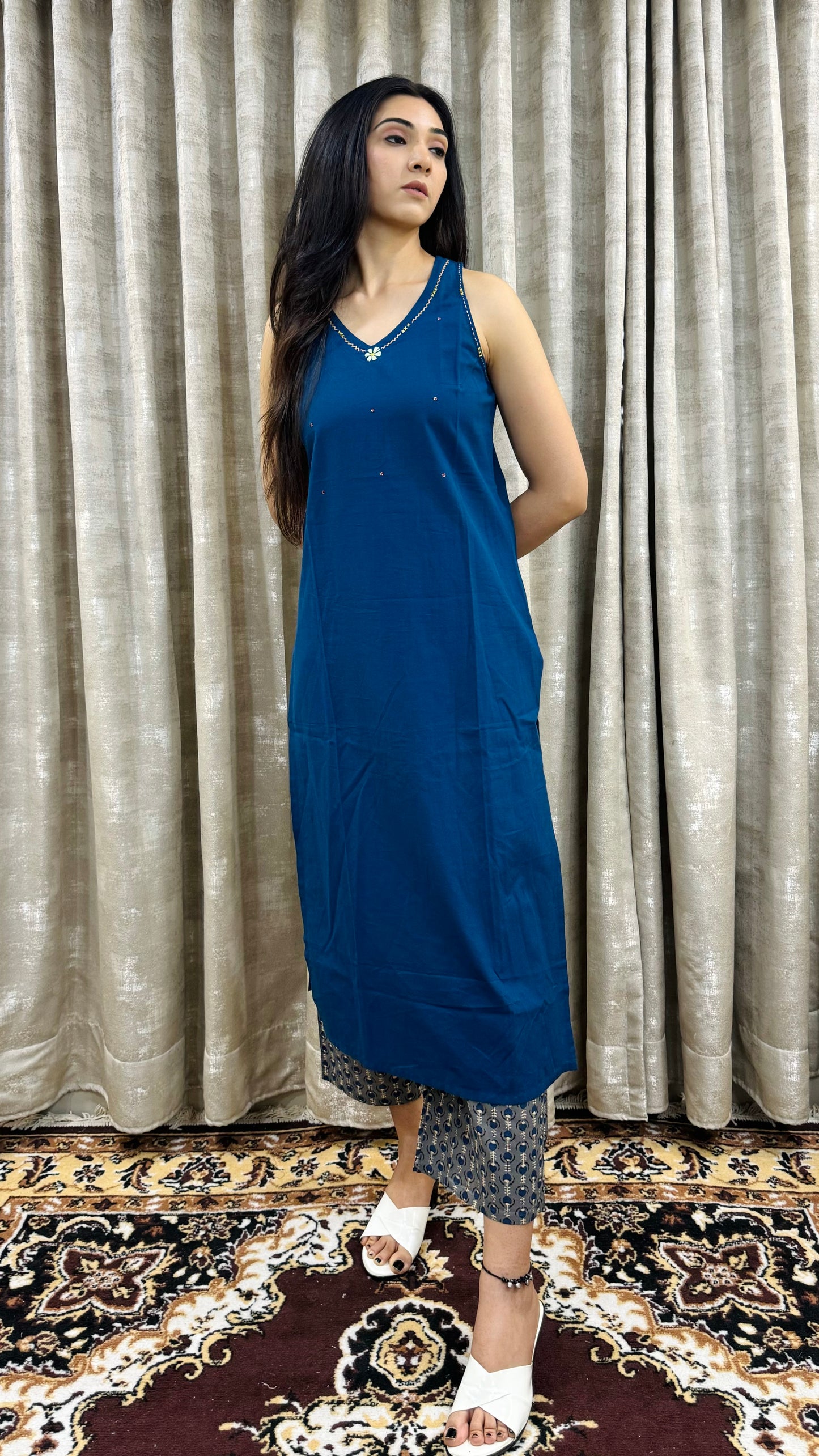 Blue bliss Sleevless pair