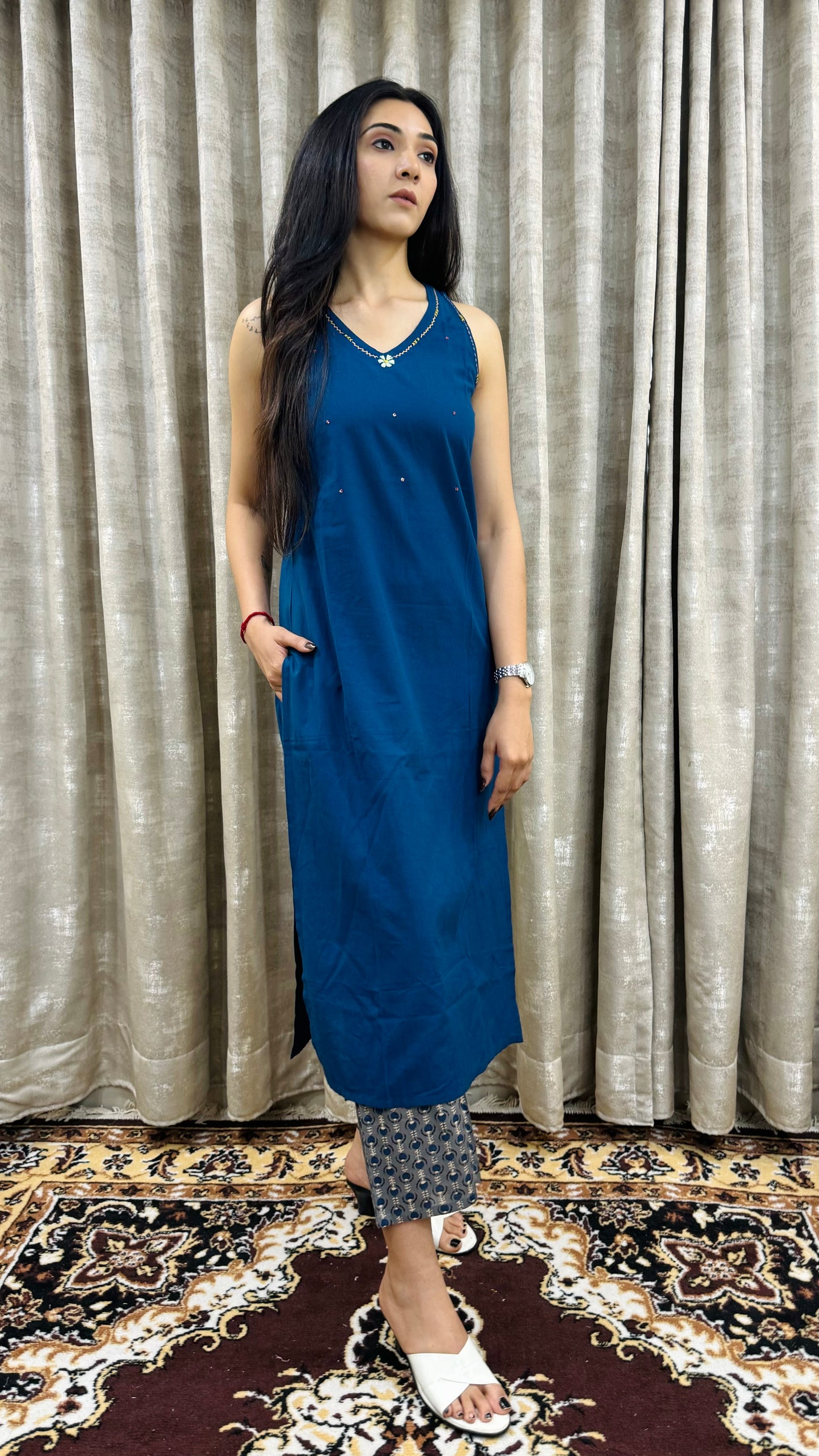 Blue bliss Sleevless pair