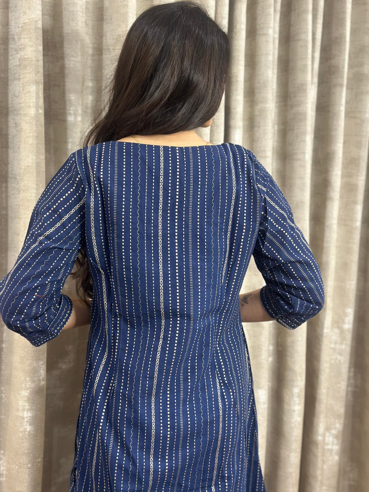 Blue handloom Pant pair