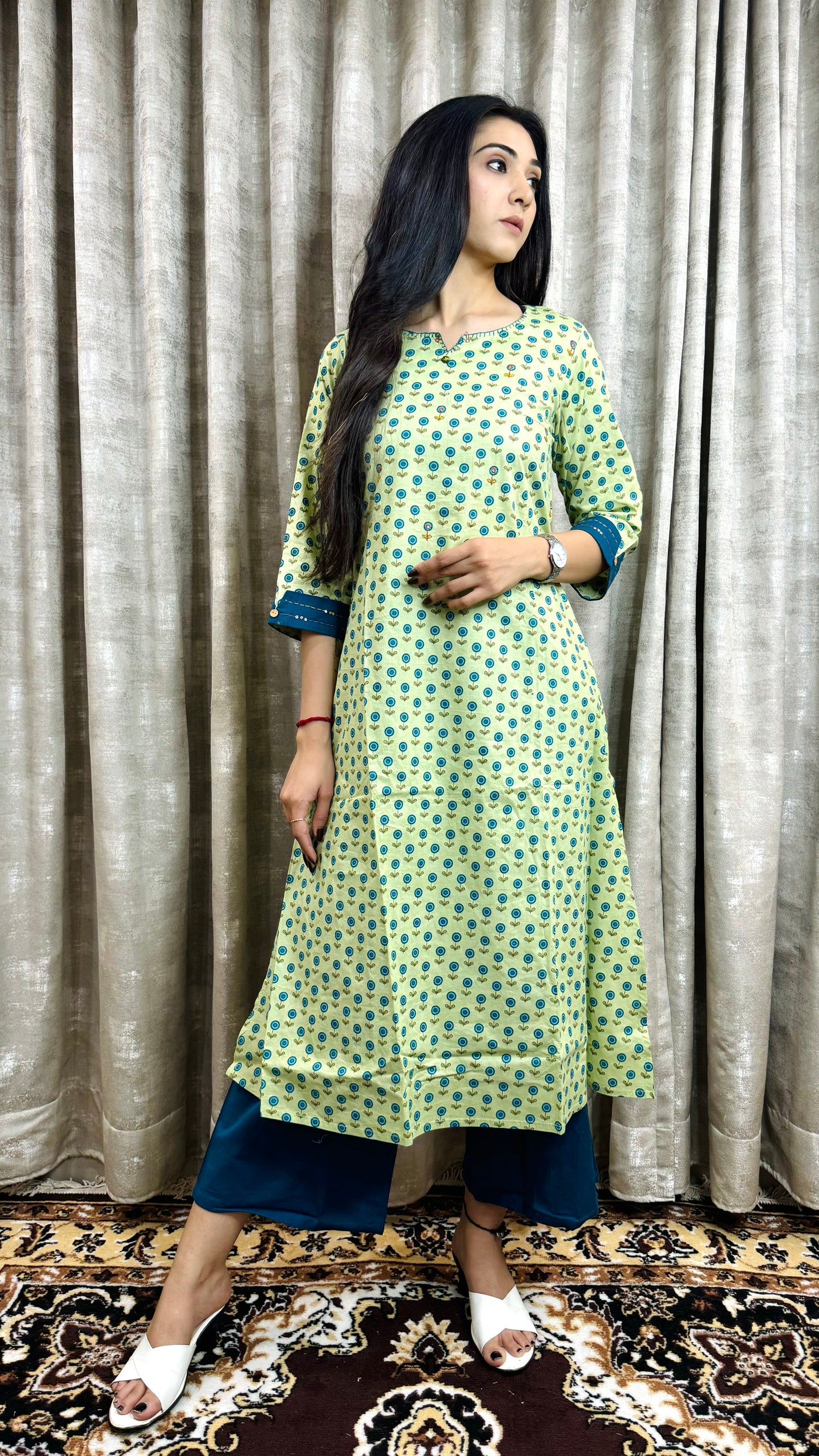 Mul cotton Printed Pp