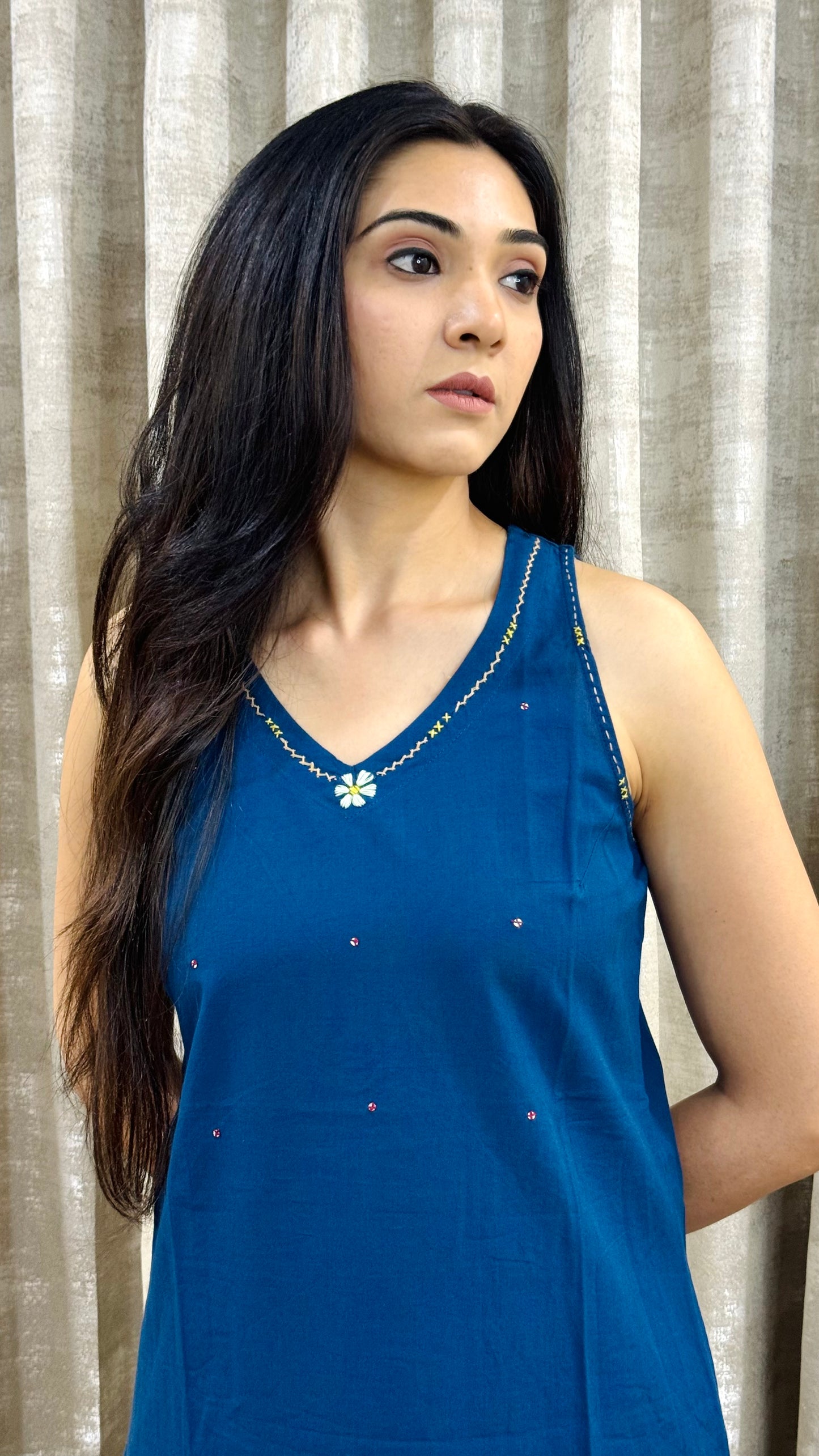 Blue bliss Sleevless pair