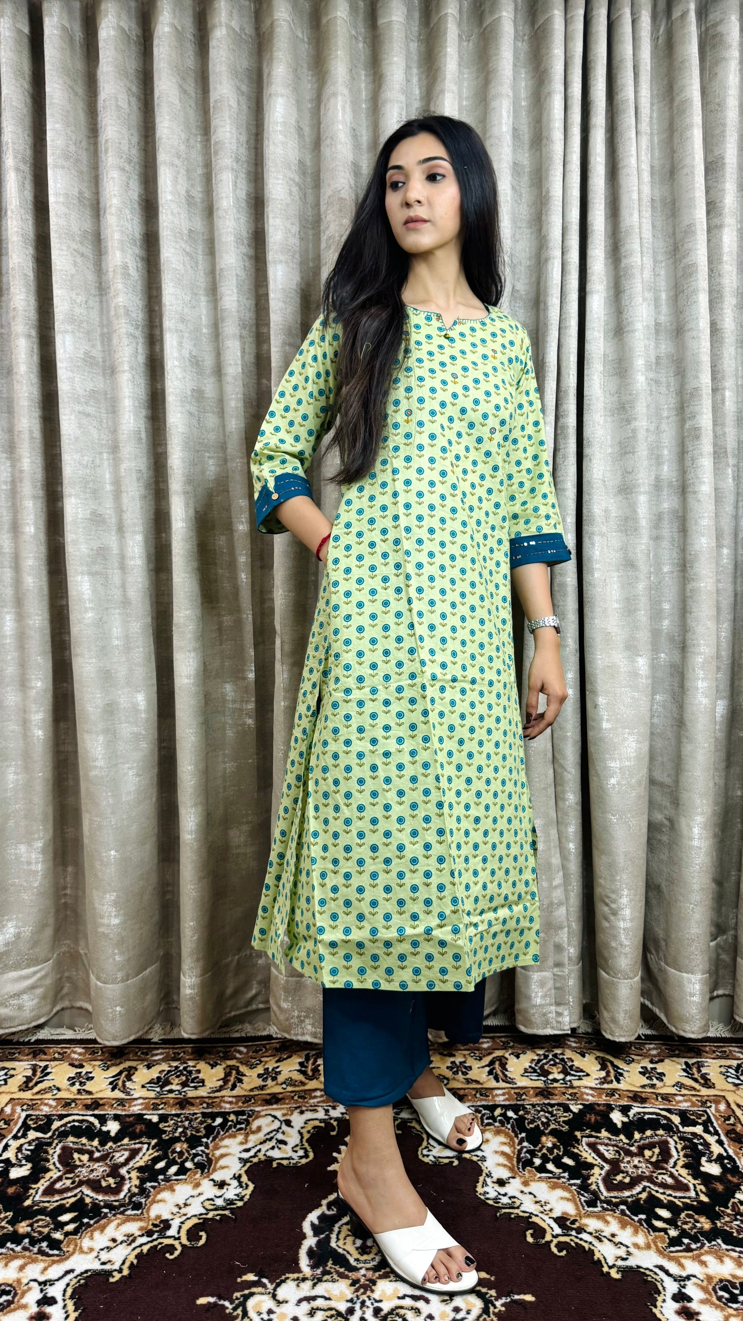 Mul cotton Printed Pp