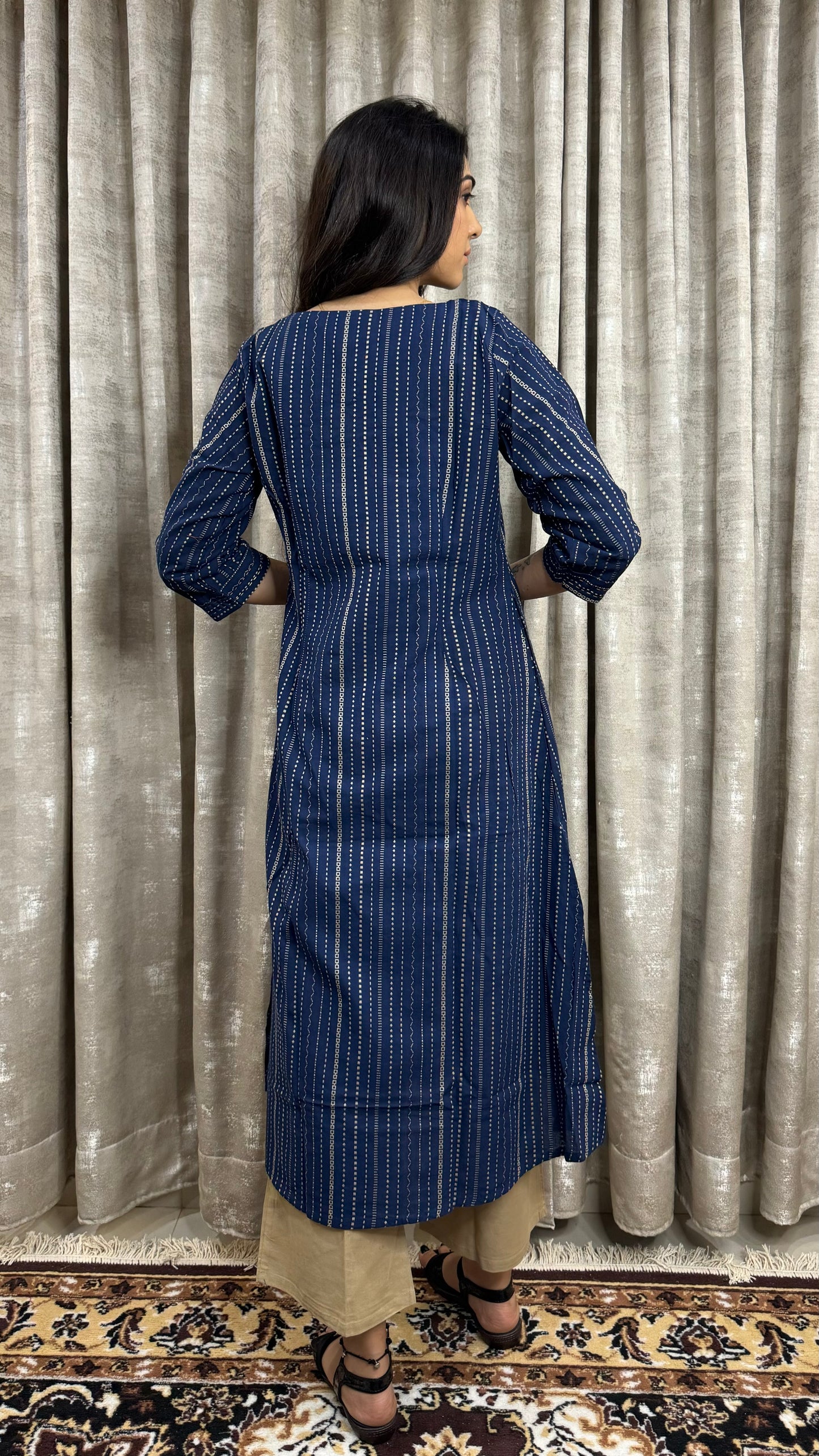 Blue handloom Pant pair